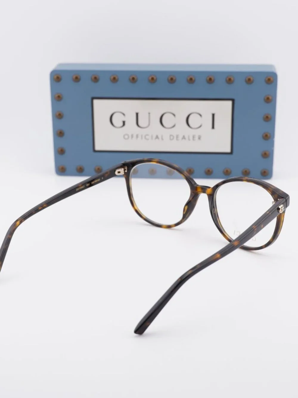 Gucci GG1996O 002 Square Eyeglasses - Havana 54mm
